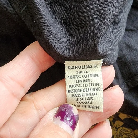 CAROLINA K TIERED ROMANTIC FLORAL MAXI SKIRT SIDE ZIPPER SIZE SMALL - Picture 7 of 17